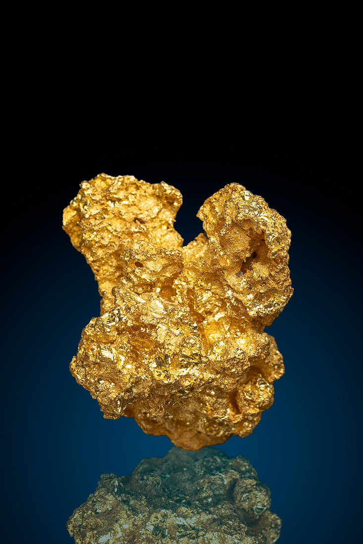 (image for) Chunky Crystalline Textured Natural Australian Gold Nugget